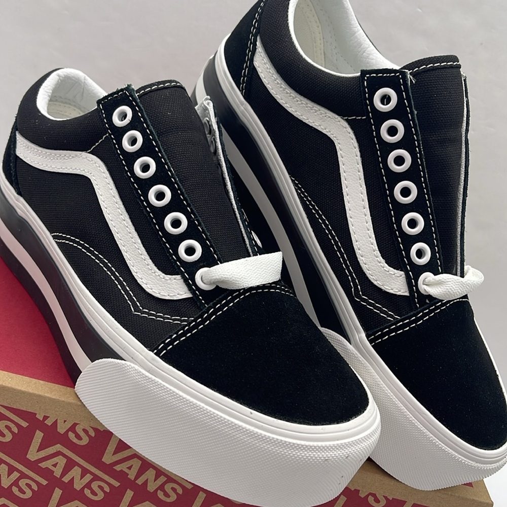 Vans Platform Sneakers Old Skool Stackform Smarte… - image 6